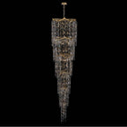 Allegri By Kalco Lighting 046251-073-FR001 Two Tone 18K Gold Cadere 26-in 42 Light Socket Two Tone 18k Gold/clear Chandelier Image 1