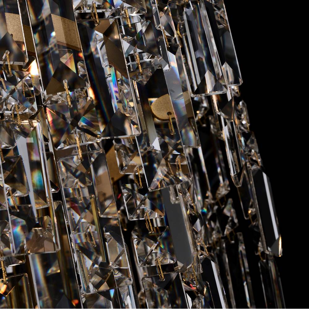 Allegri By Kalco Lighting 046251-073-FR001 Two Tone 18K Gold Cadere 26-in 42 Light Socket Two Tone 18k Gold/clear Chandelier Image 3