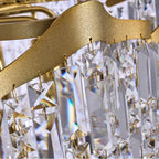 Allegri By Kalco Lighting 046251-073-FR001 Two Tone 18K Gold Cadere 26-in 42 Light Socket Two Tone 18k Gold/clear Chandelier Image 2