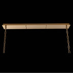 Allegri By Kalco Lighting 046261-073-FR001 Two Tone 18K Gold Cadere 63-in 24 Light Socket Two Tone 18k Gold/clear Linear Pendant Image 3