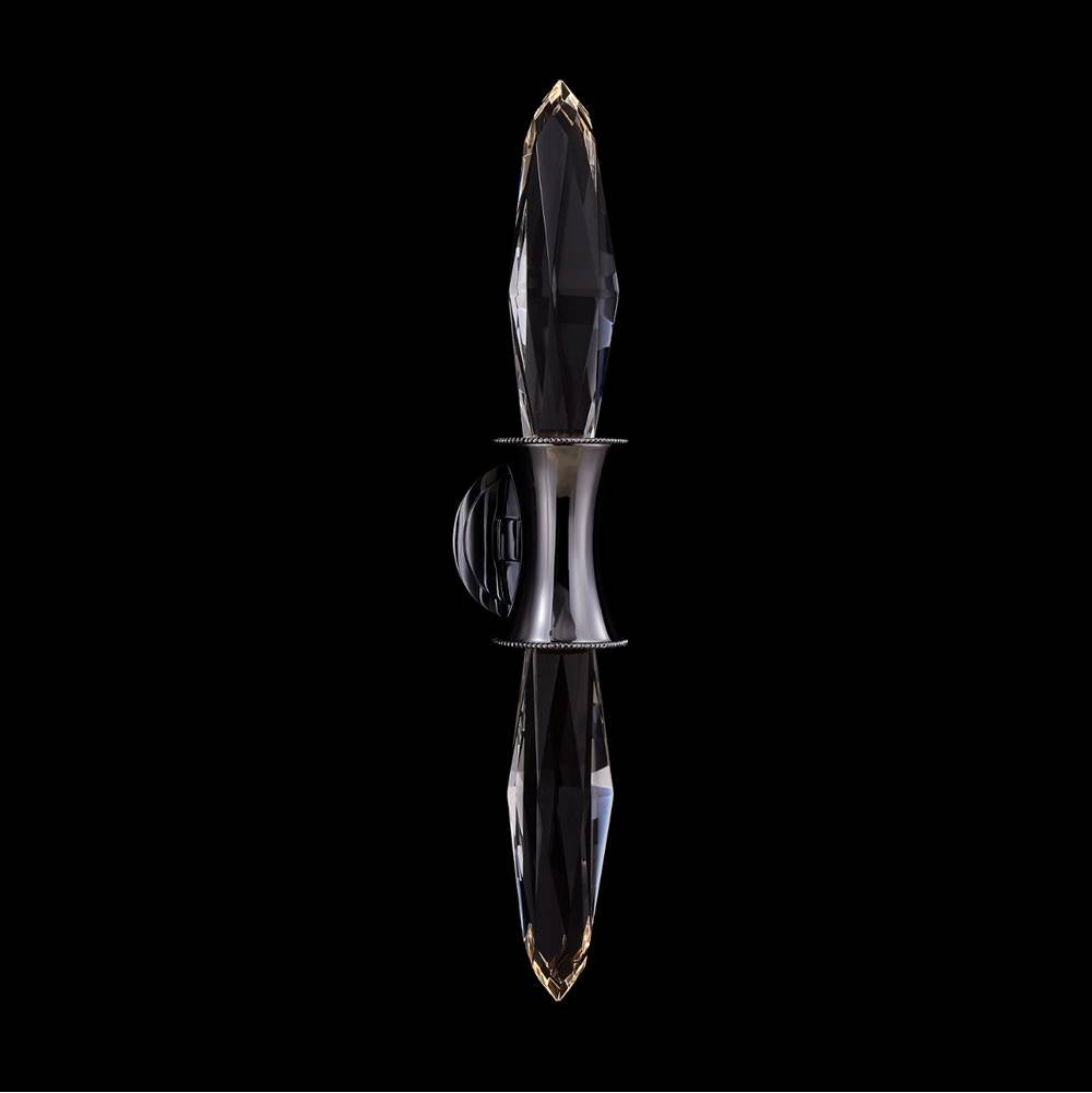 Allegri By Kalco Lighting Mostra 27-in 1 Light Led Chrome/clear Wall Sconce