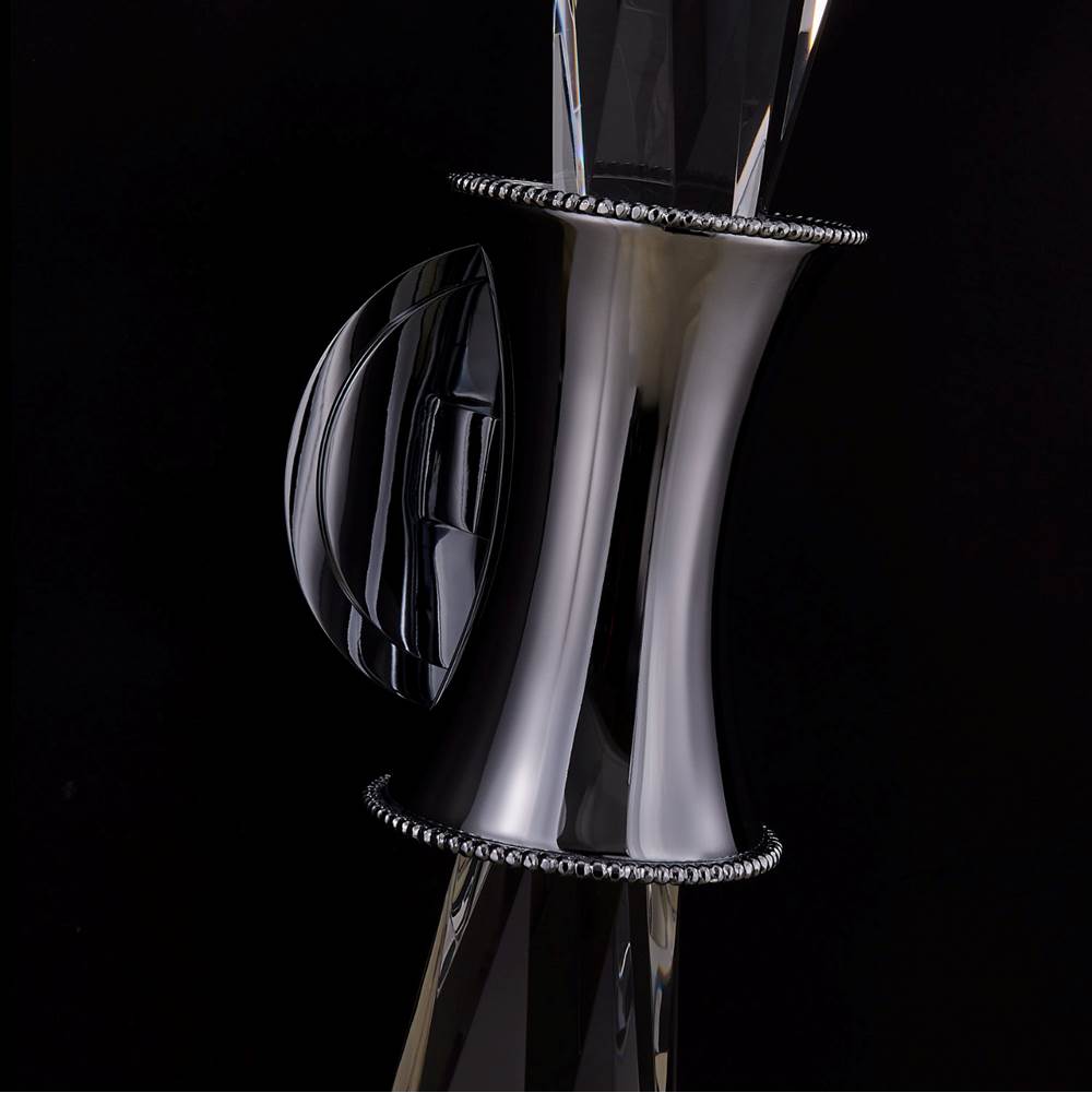 Allegri By Kalco Lighting 046821-010-FR001 Chrome Mostra 27-in 1 Light Led Chrome/clear Wall Sconce Image 3