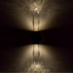Allegri By Kalco Lighting 046821-062-FR001 True Brass Mostra 27-in 1 Light Led True Brass/clear Wall Sconce Image 4