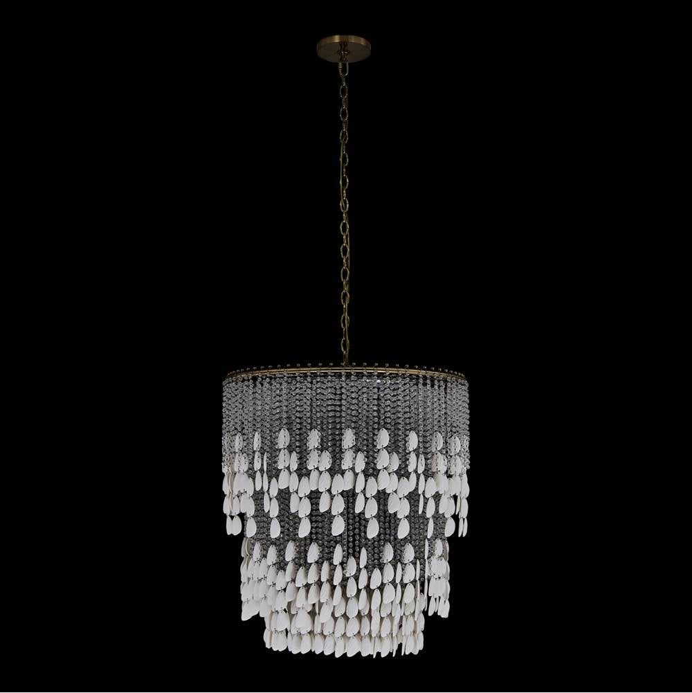 Allegri By Kalco Lighting 047355-038-FR001 Brushed Champagne Gold Farfalle 28-in 18 Light Socket Brushed Champagne Gold/clear Chandelier Image 9