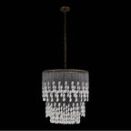 Allegri By Kalco Lighting 047355-038-FR001 Brushed Champagne Gold Farfalle 28-in 18 Light Socket Brushed Champagne Gold/clear Chandelier Image 9