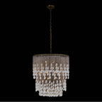 Allegri By Kalco Lighting 047355-038-FR001 Brushed Champagne Gold Farfalle 28-in 18 Light Socket Brushed Champagne Gold/clear Chandelier Image 8