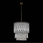 Allegri By Kalco Lighting 047355-038-FR001 Brushed Champagne Gold Farfalle 28-in 18 Light Socket Brushed Champagne Gold/clear Chandelier Image 6