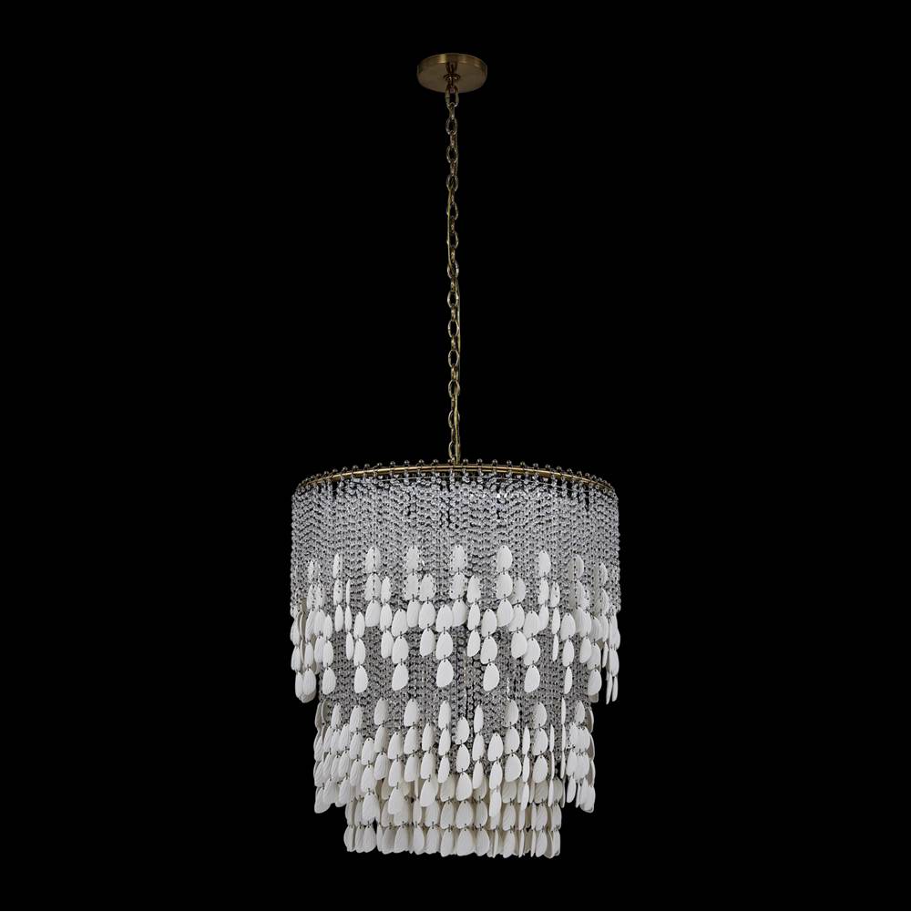 Allegri By Kalco Lighting 047355-038-FR001 Brushed Champagne Gold Farfalle 28-in 18 Light Socket Brushed Champagne Gold/clear Chandelier Image 6