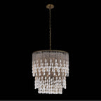 Allegri By Kalco Lighting 047355-038-FR001 Brushed Champagne Gold Farfalle 28-in 18 Light Socket Brushed Champagne Gold/clear Chandelier Image 4