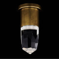Allegri By Kalco Lighting 047421-062-FR001 True Brass Ore 5-in 1 Light Led True Brass/clear Wall Sconce Image 1
