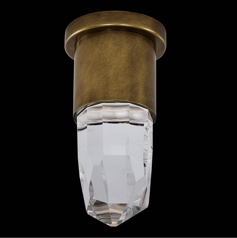 Allegri By Kalco Lighting 047421-062-FR001 True Brass Ore 5-in 1 Light Led True Brass/clear Wall Sconce Image 9