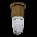 Allegri By Kalco Lighting 047421-062-FR001 True Brass Ore 5-in 1 Light Led True Brass/clear Wall Sconce Image 9
