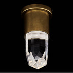Allegri By Kalco Lighting 047421-062-FR001 True Brass Ore 5-in 1 Light Led True Brass/clear Wall Sconce Image 7