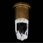 Allegri By Kalco Lighting 047421-062-FR001 True Brass Ore 5-in 1 Light Led True Brass/clear Wall Sconce Image 6