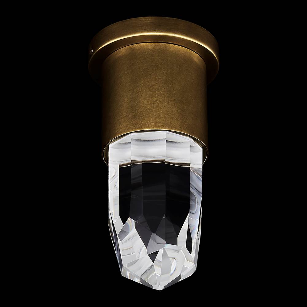Allegri By Kalco Lighting 047421-062-FR001 True Brass Ore 5-in 1 Light Led True Brass/clear Wall Sconce Image 6