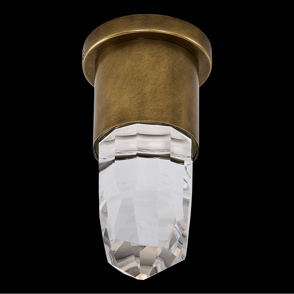 Allegri By Kalco Lighting 047421-062-FR001 True Brass Ore 5-in 1 Light Led True Brass/clear Wall Sconce Image 5