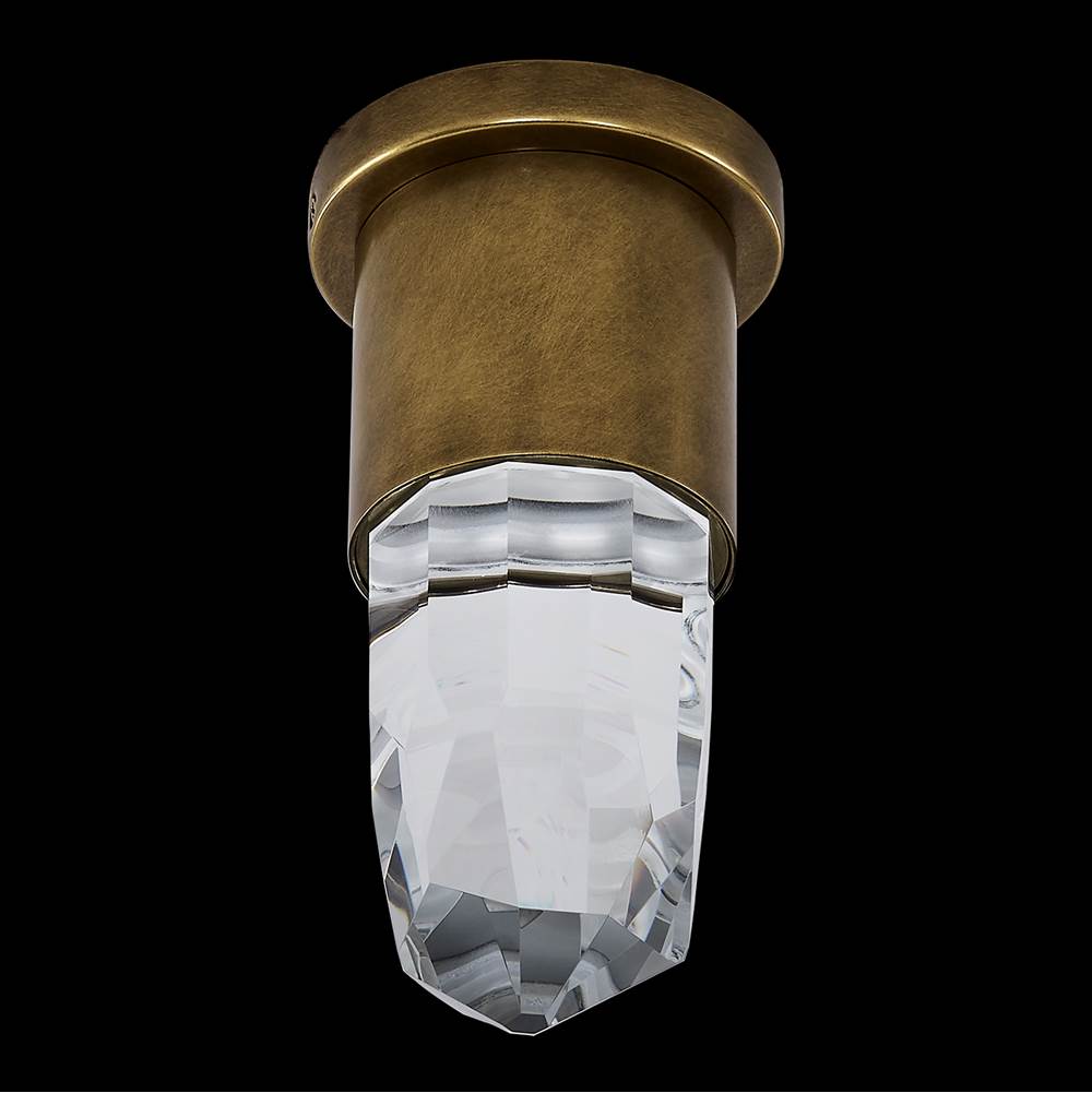 Allegri By Kalco Lighting 047421-062-FR001 True Brass Ore 5-in 1 Light Led True Brass/clear Wall Sconce Image 4