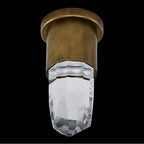 Allegri By Kalco Lighting 047421-062-FR001 True Brass Ore 5-in 1 Light Led True Brass/clear Wall Sconce Image 4