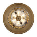 Allegri By Kalco Lighting 047611-044-FR001 Winter Brass Goccia 6.25-in 2 Light Led Winter Brass/firenze Clear Pendant Image 7