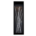 Allegri By Kalco Lighting Arpione Esterno Arpione Esterno 36-in 1 Light Led Matte Black (fluorocarbon)/clear Outdoor Wall Sconce