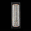 Allegri By Kalco Lighting 090121-052-FR001 Matte Black Cilindro Esterno 28-in 1 Light Led Matte Black (fluorocarbon)/clear Outdoor Wall Sconce Image 1