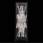 Allegri By Kalco Lighting 090222-052-FR001 Matte Black Cilindro Esterno 31.5-in 1 Light Led Matte Black (fluorocarbon)/clear Outdoor Wall Sconce Image 1