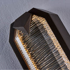 Allegri By Kalco Lighting 090520-063-FR001 Bronze Carato Esterno 12.5-in 1 Light Led Outdoor Bronze Fluorcarbon/clear Outdoor Wall Sconce Image 3