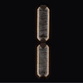 Allegri By Kalco Lighting 090521-063-FR001 Bronze Carato 25-in 2 Light Led Outdoor Bronze Fluorcarbon/clear Outdoor Wall Sconce Image 1