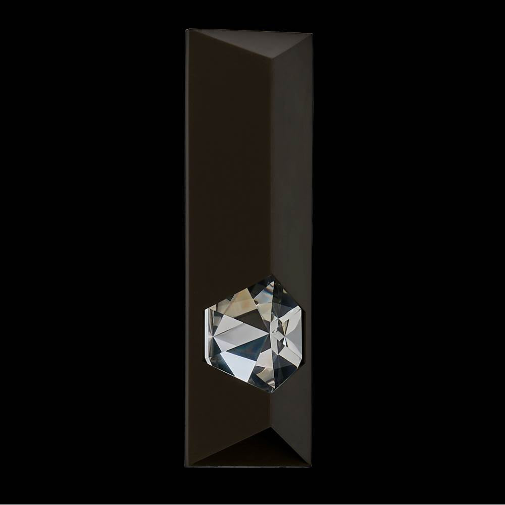 Allegri By Kalco Lighting 090721-063-FR001 Bronze Esterno Cristallo 17-in 1 Light Led Outdoor Bronze Fluorcarbon/clear Outdoor Wall Sconce Image 1