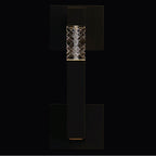 Allegri By Kalco Lighting Tirare Esterno Tirare Esterno 16-in 1 Light Led Outdoor Bronze Fluorcarbon/clear Outdoor Wall Sconce
