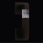 Allegri By Kalco Lighting 091221-063-FR001 Bronze Tirare Esterno 16-in 1 Light Led Outdoor Bronze Fluorcarbon/clear Outdoor Wall Sconce Image 4