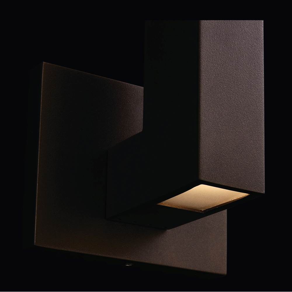 Allegri By Kalco Lighting 091221-063-FR001 Bronze Tirare Esterno 16-in 1 Light Led Outdoor Bronze Fluorcarbon/clear Outdoor Wall Sconce Image 3