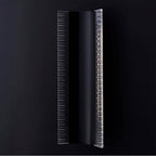Allegri By Kalco Lighting 091421-052-FR001 Matte Black Tonalita Esterno 24-in 1 Light Led Matte Black (fluorocarbon)/clear Outdoor Wall Sconce Image 1