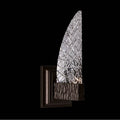Allegri By Kalco Lighting 091521-063-FR001 Bronze Mezza Esterno 14-in 1 Light Led Outdoor Bronze Fluorcarbon/clear Outdoor Wall Sconce Image 1