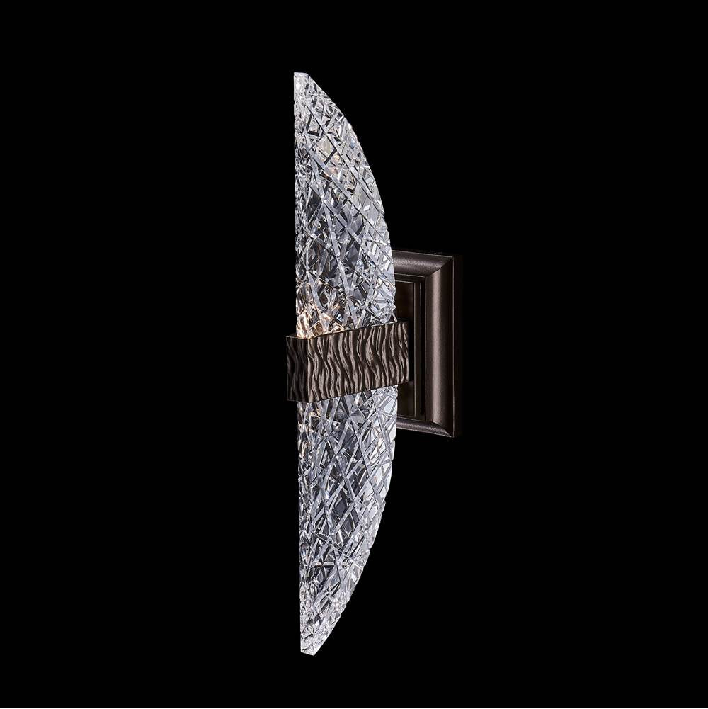 Allegri By Kalco Lighting 091522-063-FR001 Bronze Mezza Esterno 22-in 1 Light Led Outdoor Bronze Fluorcarbon/clear Outdoor Wall Sconce Image 1