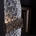 Allegri By Kalco Lighting Mezza Esterno Mezza Esterno 22-in 1 Light Led Outdoor Bronze Fluorcarbon/clear Outdoor Wall Sconce