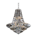 Allegri By Kalco Lighting Auletta 30-in 18 Light Socket Chrome/clear Chandelier