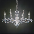 Allegri By Kalco Lighting Fanshawe 29.5-in 6 Light Socket Chrome/clear Chandelier