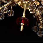 Allegri By Kalco Lighting Constellation Colorata Constellation Colorata 13-in 3 Light Socket Chrome/constellation Colorata Wall Sconce