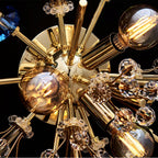 Allegri By Kalco Lighting 11630-018-FRMULTI 18K Gold Constellation Colorata 13-in 3 Light Socket 18k Gold/constellation Colorata Wall Sconce Image 2