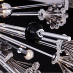 Allegri By Kalco Lighting 11634-010-FRMULTI Chrome Constellation Colorata 36-in 30 Light Socket Chrome/constellation Colorata Chandelier Image 2