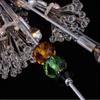 Allegri By Kalco Lighting 11636-010-FRMULTI Chrome Constellation Colorata 60-in 46 Light Socket Chrome/constellation Colorata Chandelier Image 3