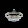 Allegri By Kalco Lighting 11714-010-FR001 Chrome Rondelle 60-in 48 Light Socket Chrome/clear Tiered Chandelier Image 1