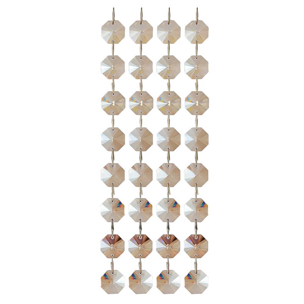 Allegri By Kalco Lighting Milieu Mini Pendant Milieu Mini Pendant 5.5-in 1 Light Socket Chrome/clear Pendant