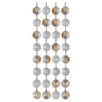Allegri By Kalco Lighting 11760-010-FR001 Chrome Milieu Mini Pendant 5.5-in 1 Light Socket Chrome/clear Pendant Image 4