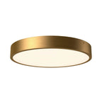 Alora Lighting Adelaide 15-in Aged Gold Led Flush Mount