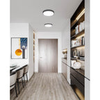 Alora Lighting Adelaide 15-in Aged Gold Led Flush Mount