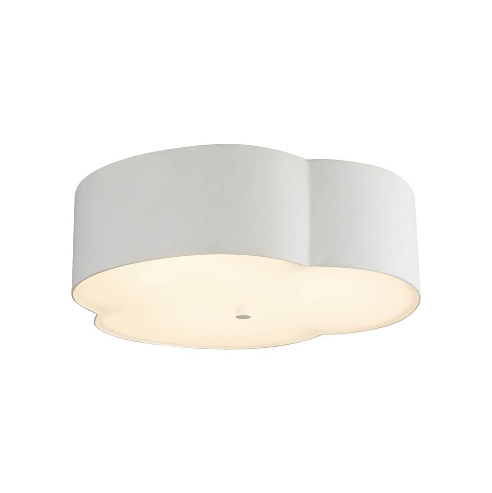 Alora Lighting FM566314AW Antique White Adella 14-in Antique White Socket Flush Mount Image 3