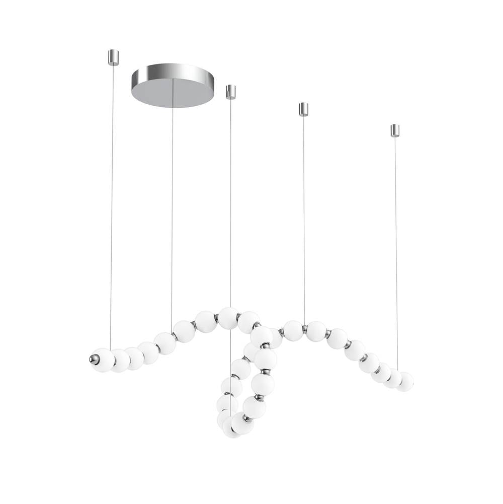 Alora Lighting Akoya 29 Head Chrome Led Chandeliers