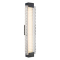 Alora Lighting WV374225UBCR Urban Bronze,Ribbed Glass Alai 25-in Urban Bronze/ribbed Glass Led Wall Vanity Image 1